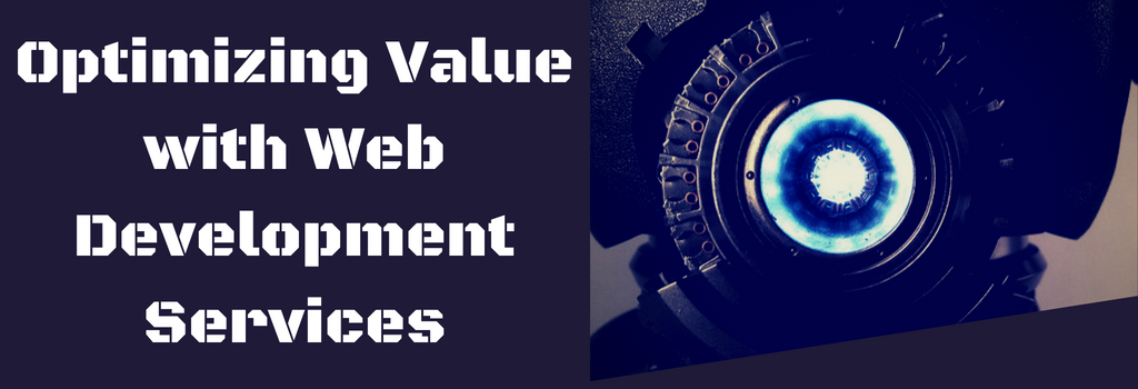 Optimizing value of web development services with ARC reactor as focus image