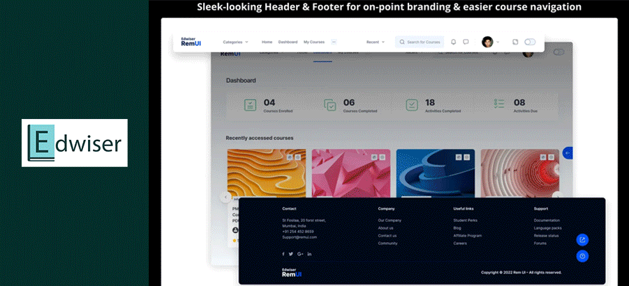 REMUI Moodle Theme - top Moodle themes REMUI Moodle Theme - top Moodle themes