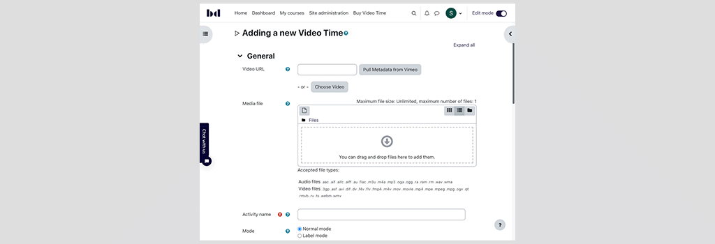 Video Time Moodle Plugin - Top Moodle Plugins Animated demonstration of tracking and managing video viewing durations in Moodle using the Video Time plugin - Top Moodle Plugins