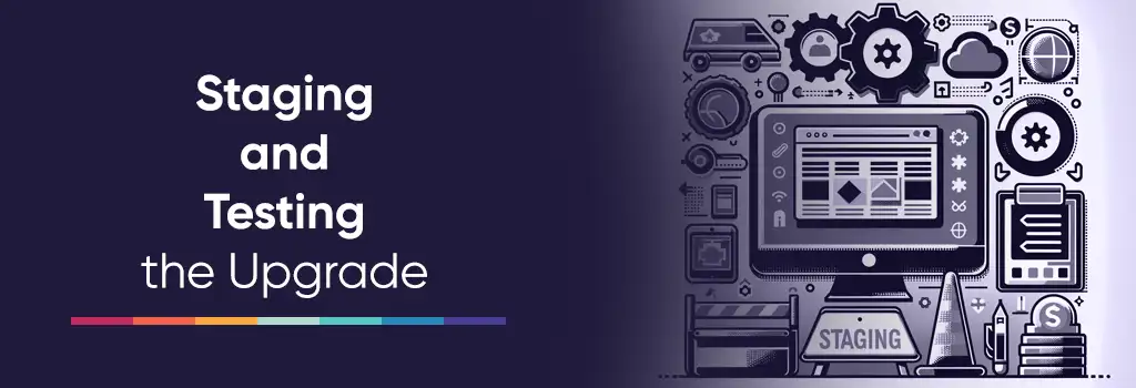 Staging and Testing the Upgrade - upgrade Moodle from 4.0 to 4.x LTS version