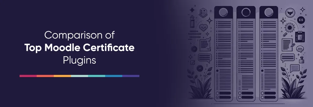 Comparison of Top Moodle Certificate Plugins