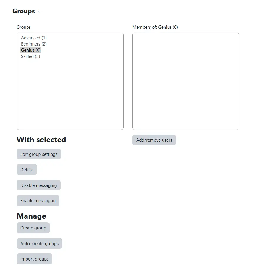 Groups - How To Enable Moodle Learning Paths Groups - How To Enable Moodle Learning Paths
