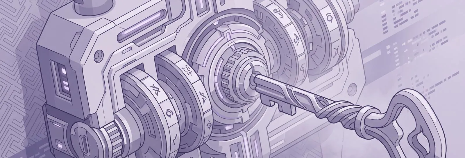 Key unlocking a mechanical lock for core controlled exam access methods - Using Coupons or Access Codes for Moodle Exams