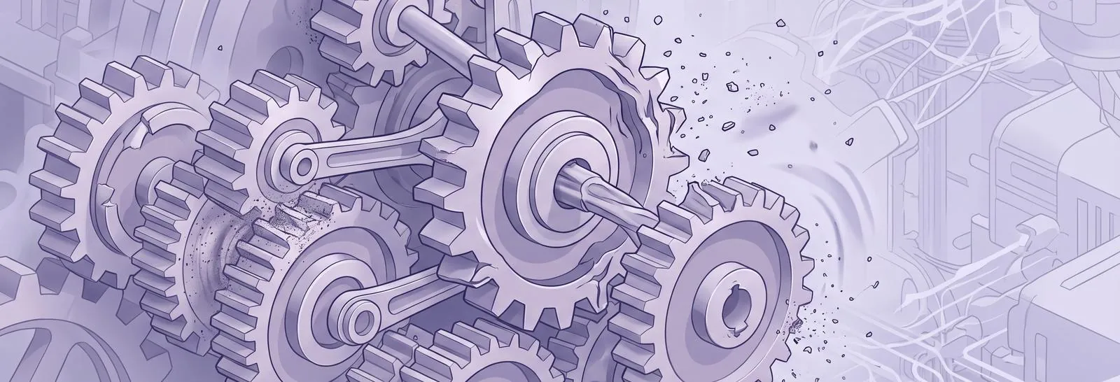 Interlocking mechanical gears grinding together - When Moodle Plugins Stop Being Enough