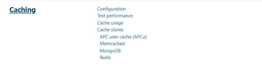 Caching Strategies - Moodle Maintenance Strategy