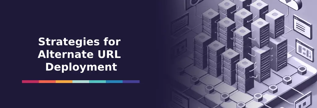 Server stacks illustrating structured URL deployment and data management - Top Strategies to Add Alternate URL to Moodle.