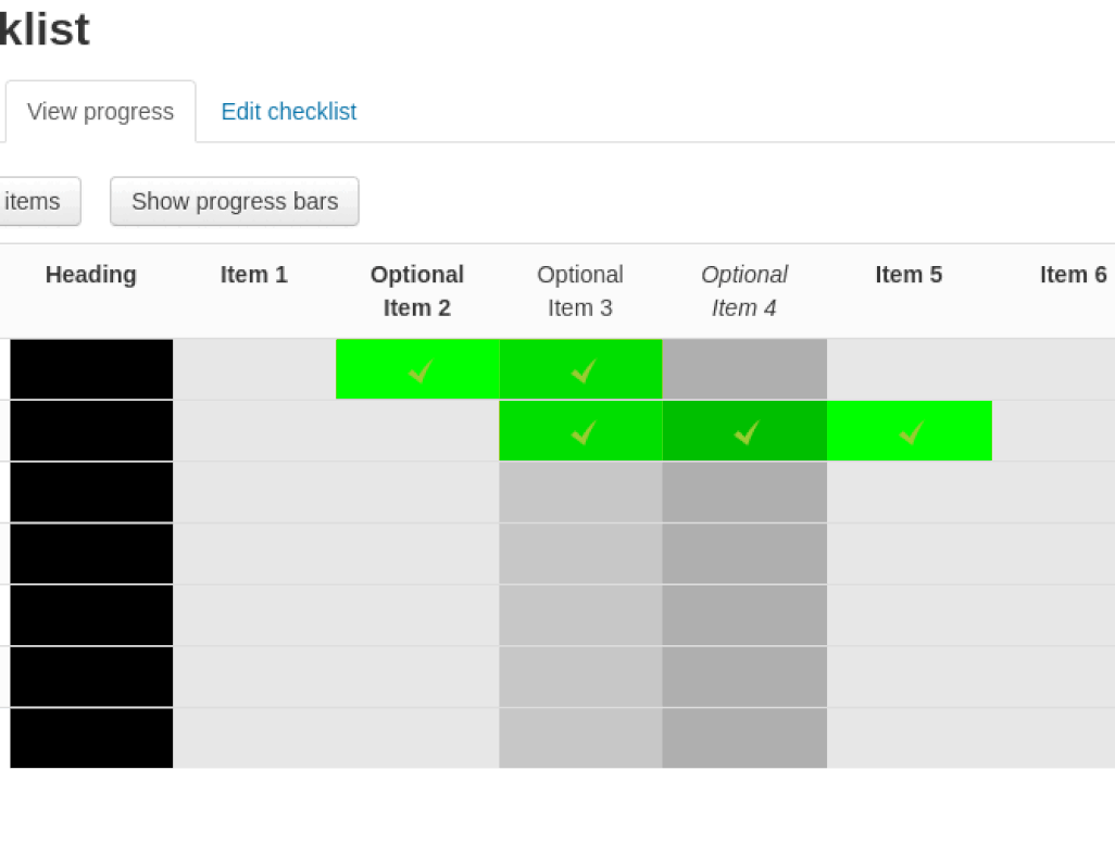 Interactive checklist interface tracking student task completion – Moodle for Schools. Interactive checklist interface tracking student task completion – Moodle for Schools.