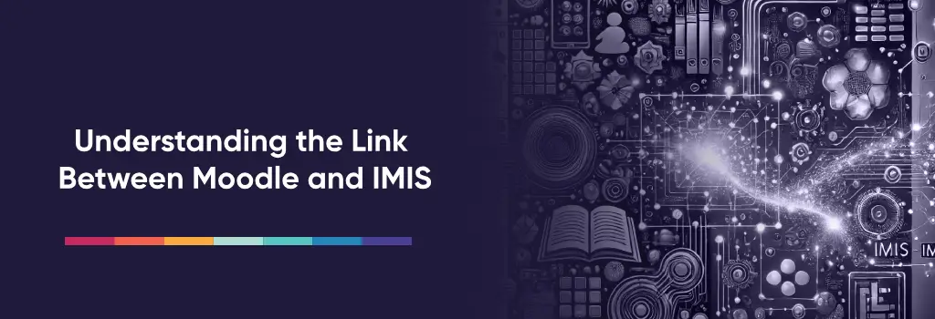 Digital connection network linking book and data icons - How to Tell When IMIS or Moodle Is Offline