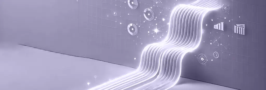 Narrow uneven flow expanding into clean balanced streams showing improved system performance - Why Multi-Tenant Moodle Becomes Slow And How to Fix It