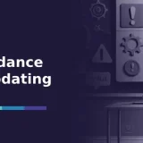 A frustrated person holds their head at a desk, surrounded by icons showing system errors and gears – Moodle Attendance Grades Not Updating: How to Troubleshoot mod_attendance_update_user_status
