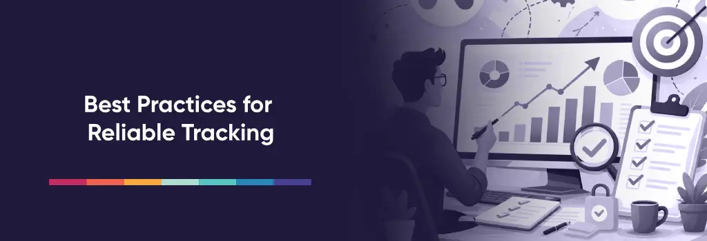 Person analyzing data on a computer screen with graphs and checklists - Enabling Google Ads Tracking for Moodle