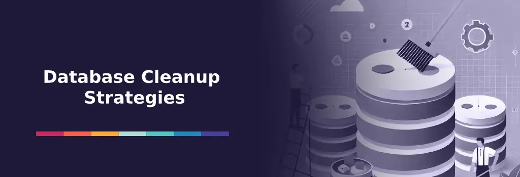 Database maintenance illustration showing system cleanup and data optimization - Why Does Moodle Keep Showing “Activity Deletion in Progress” and How to Fix It?