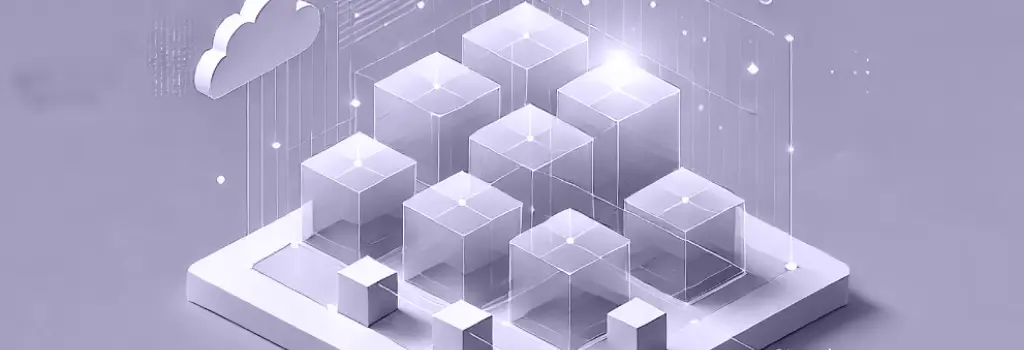 Distributed cube network illustrating fragmented data flow across tenants leading to incorrect course display - Why Does Moodle Multi Tenant Catalog Show the Wrong Courses