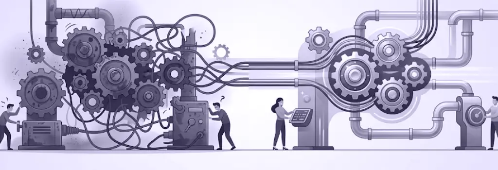 Transition from manual chaos to sleek modern control - Move from Litmos to Moodle
