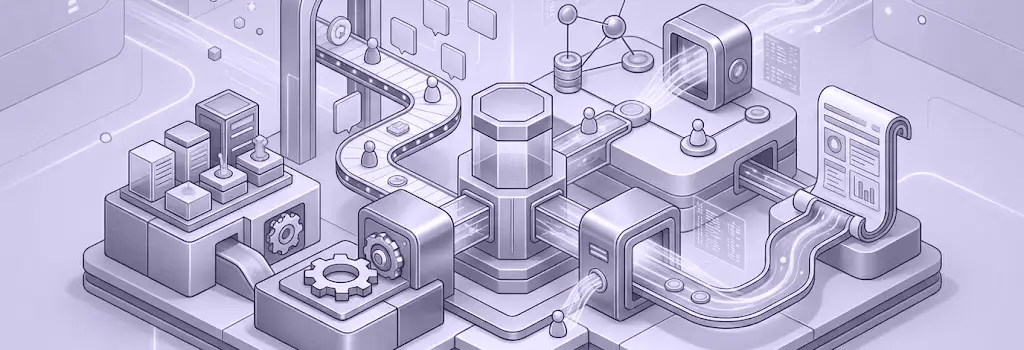 A multi-stage automated platform with diverse machine components and data flows in integrated sequence - Moodle Compliance for BC Private Training Institutions