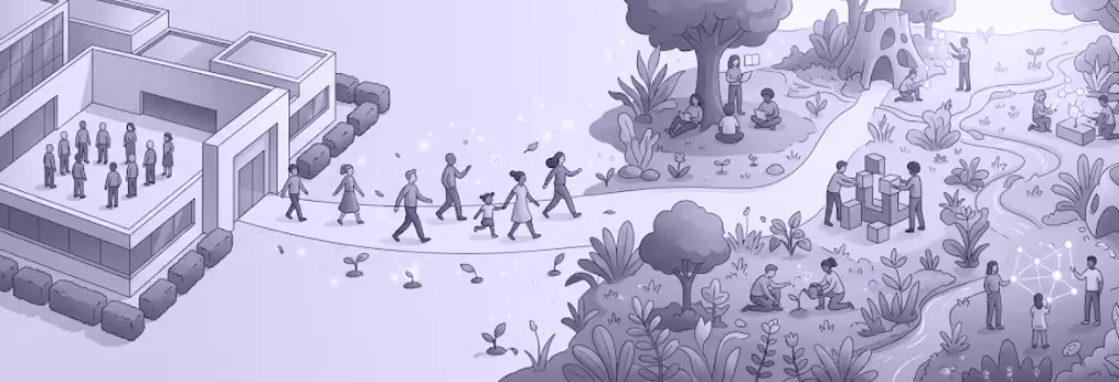 Leaving rigid structure for a vibrant growing learning community - Move from Litmos to Moodle