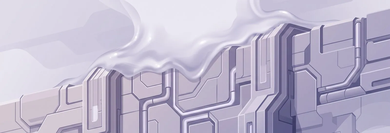 A rigid wall of technical controls fails to fully protect Moodle course content from an unpredictable, flowing cloud of human factors