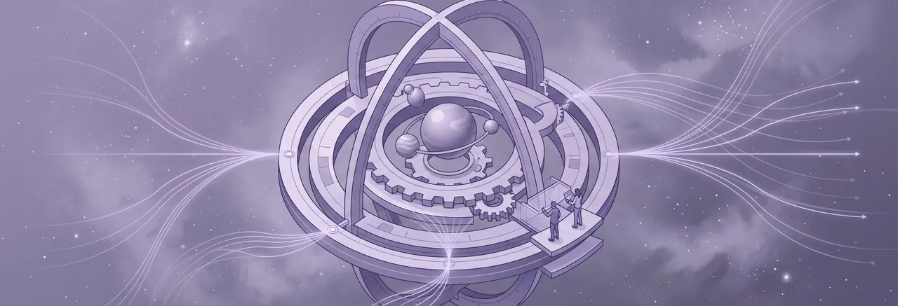 An astrolabe marking fixed points in a dark sky, the fixed release calendar behind timing Moodle LTS upgrades
