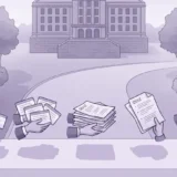 Binders, lesson cards and quizzes passed by hand from an old school wing to a new one while the main building stays put, as a private school prepares to migrate Blackbaud LMS to Moodle